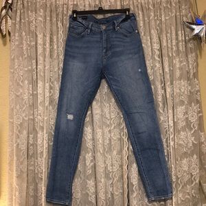 True religion high-rise light denim washed skinny jeans